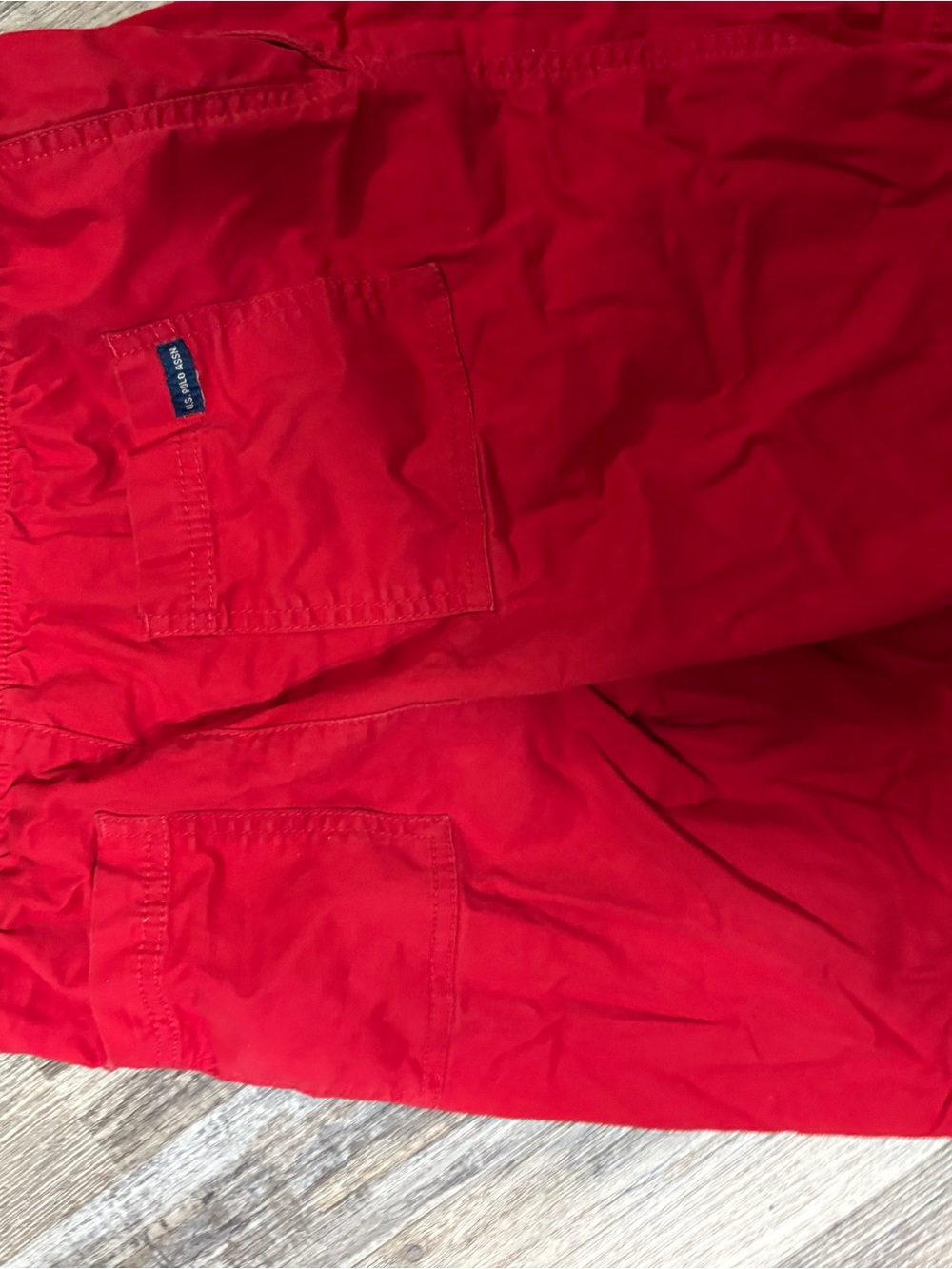 U.S. Polo Assn. Red Kids' Shorts